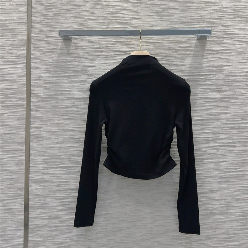 M1um1u long sleeve bottoming shirt