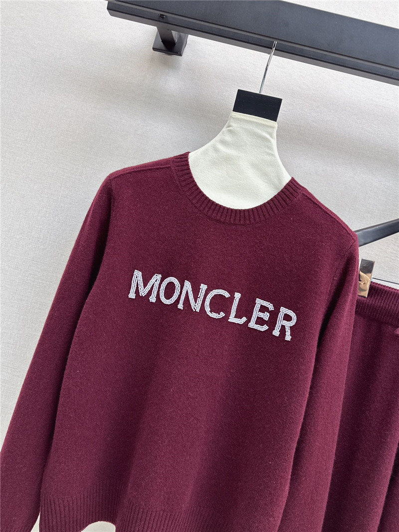 Moncler knitted suit