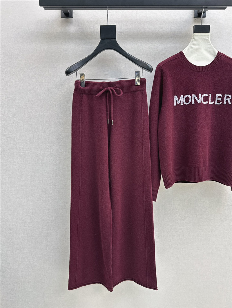 Moncler knitted suit