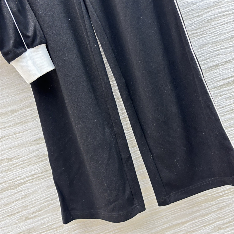 Ch**el stand collar casual suit