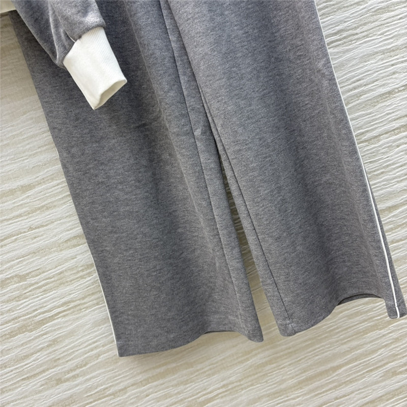 Ch**el stand collar casual suit