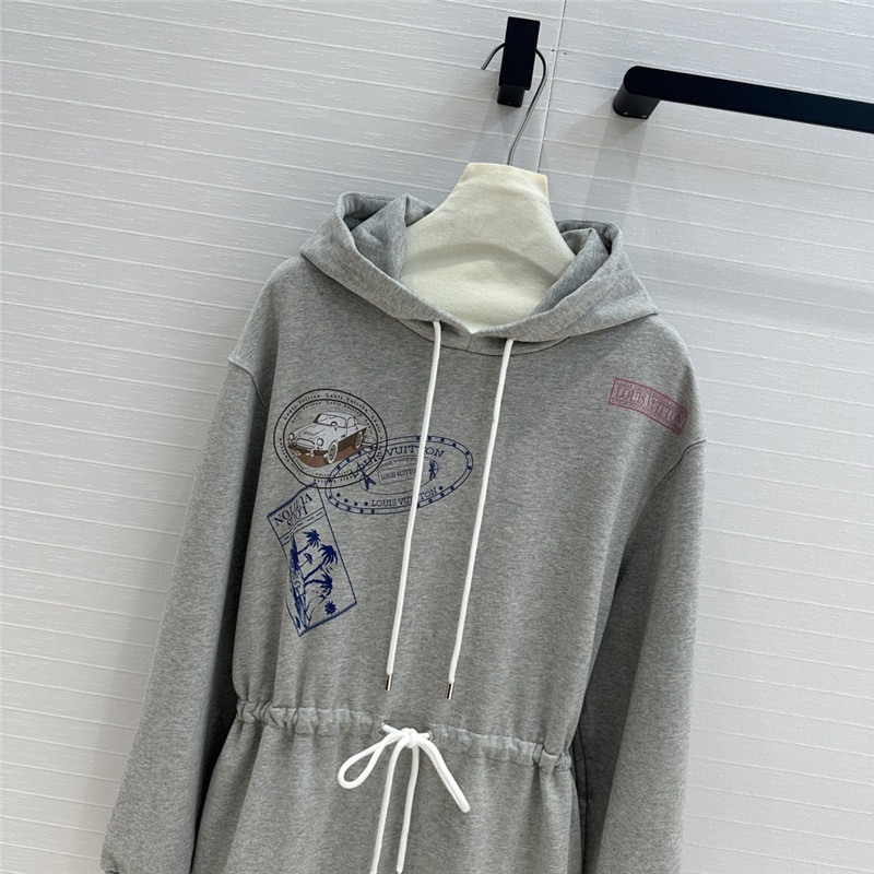 l0vis Vvtt0n lv sweatshirt dress