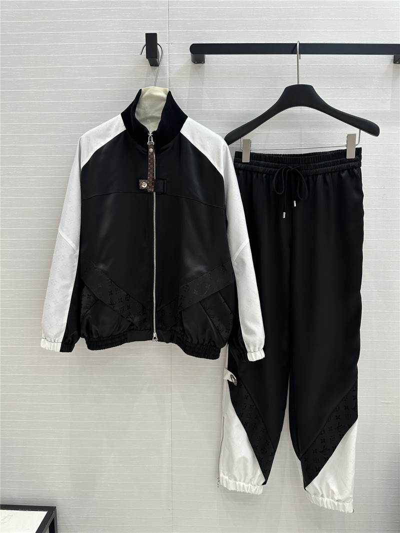 l0vis Vvtt0n lv jacquard acetate suit