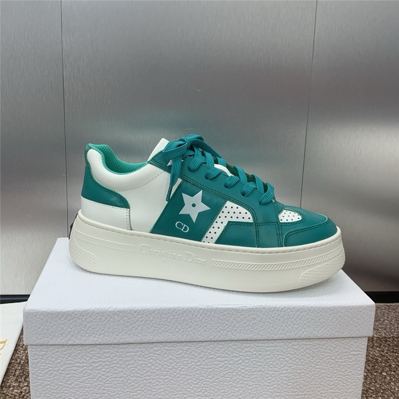 D10r star lace-up platform sneakers