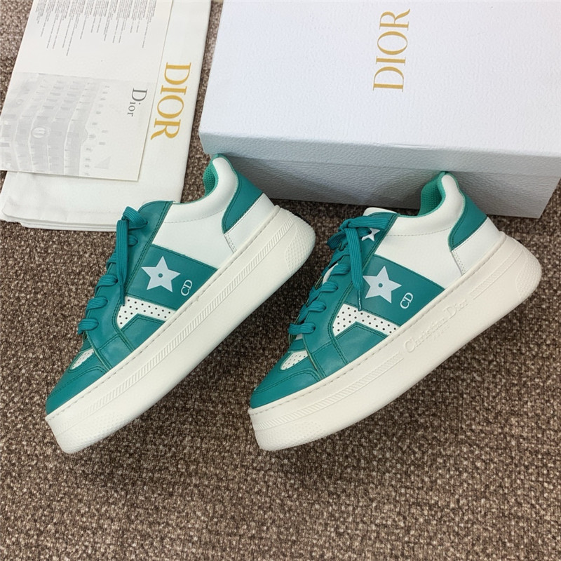D10r star lace-up platform sneakers