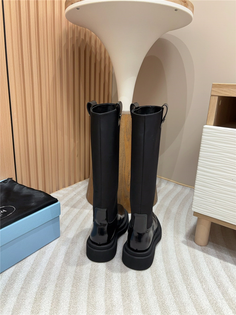 Pra*a re-nylon knee-high boots