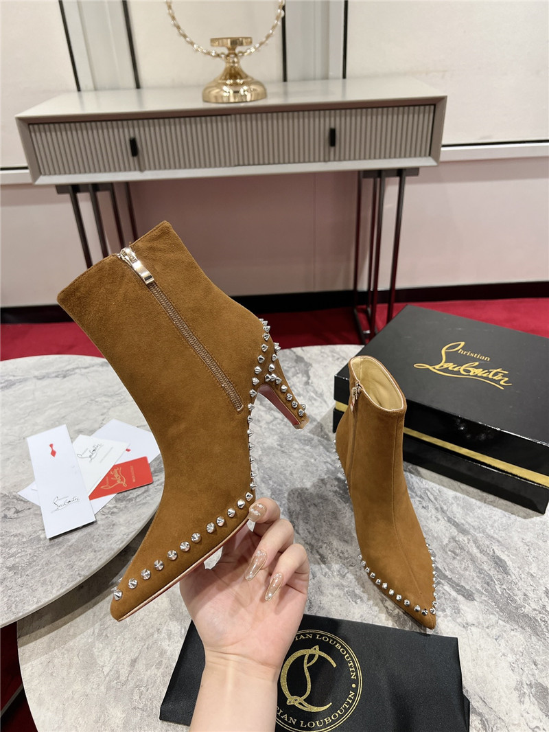 Chr1st1an louboutin black so kate ankle boots
