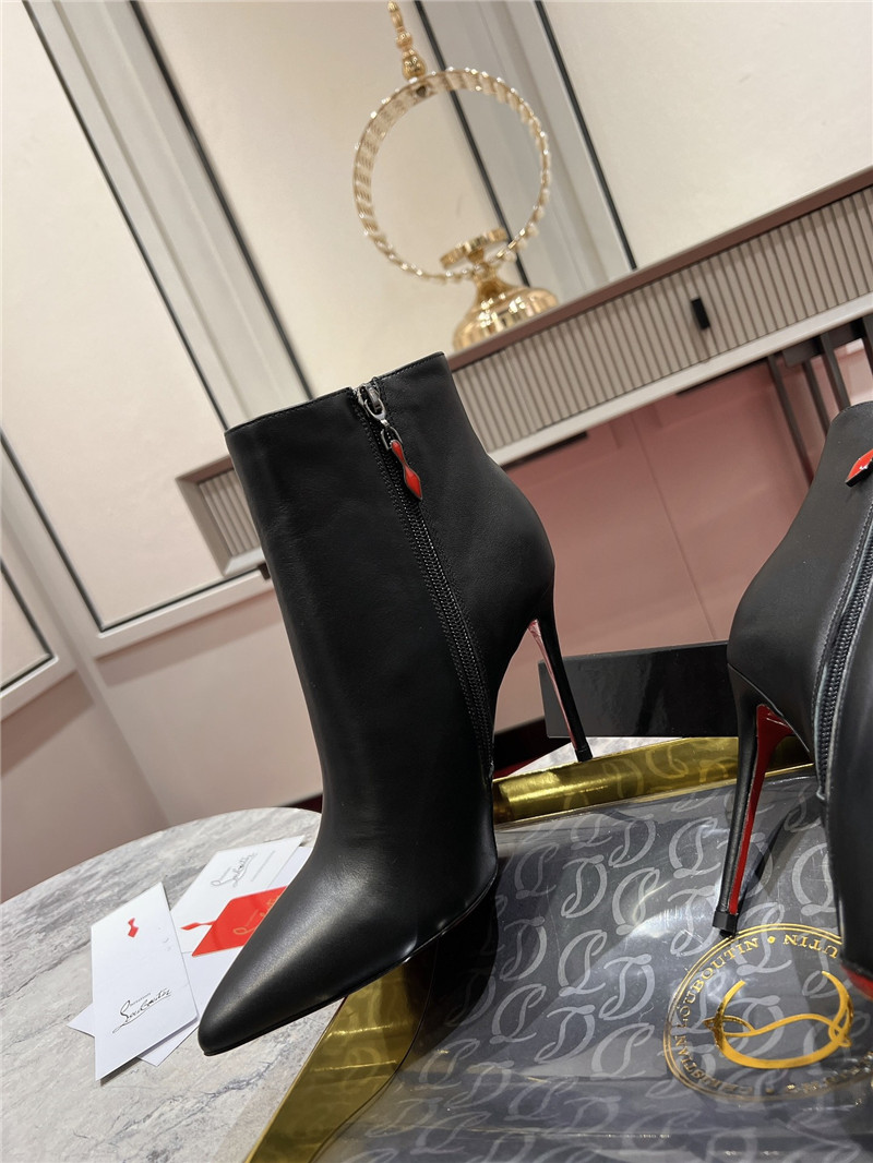 Chr1st1an louboutin black so kate ankle boots