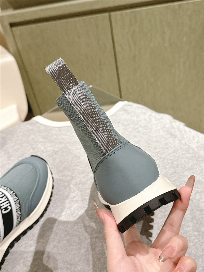 D10r high top sock sneakers in blue