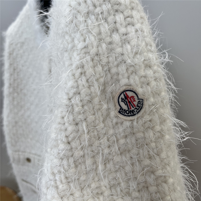 Moncler cardigan down jacket