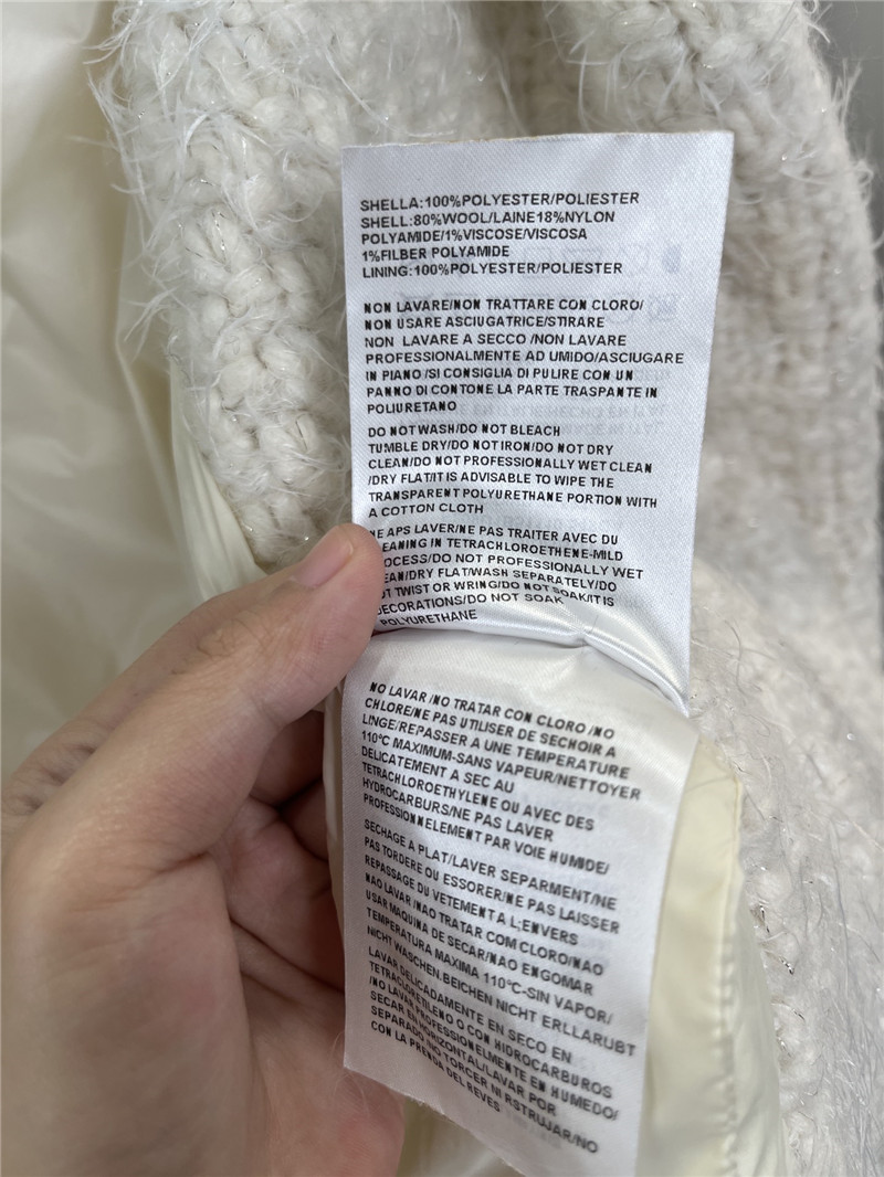 Moncler cardigan down jacket