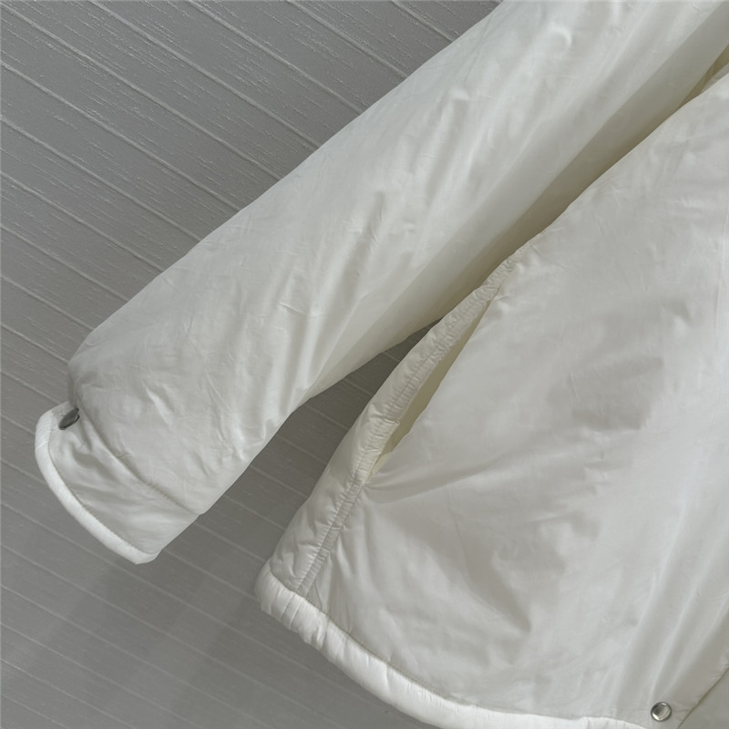 Pra*a shirt-style thin cotton coat