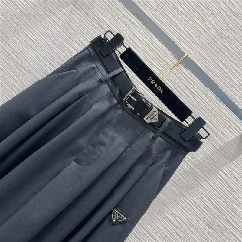 Pra*a suit wide leg pants skirt
