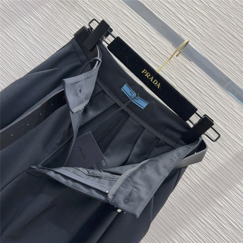 Pra*a suit wide leg pants skirt