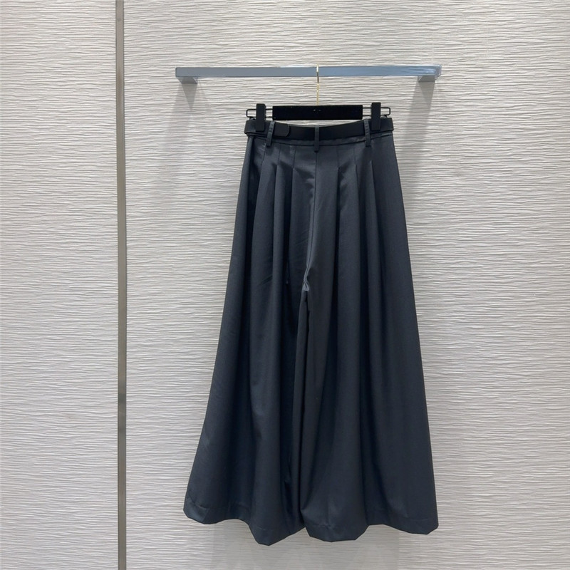 Pra*a suit wide leg pants skirt