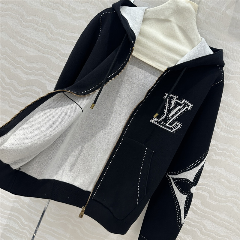 l0vis Vvtt0n lv hooded cardigan jacket