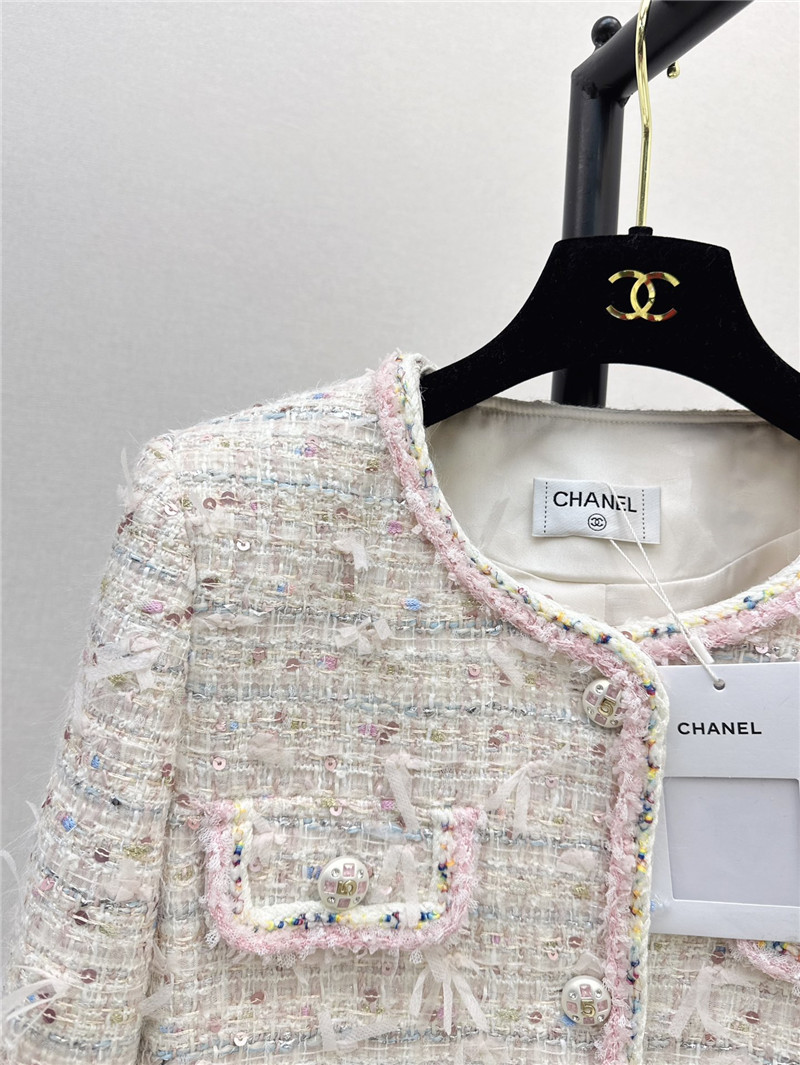 Ch**el woven small coat