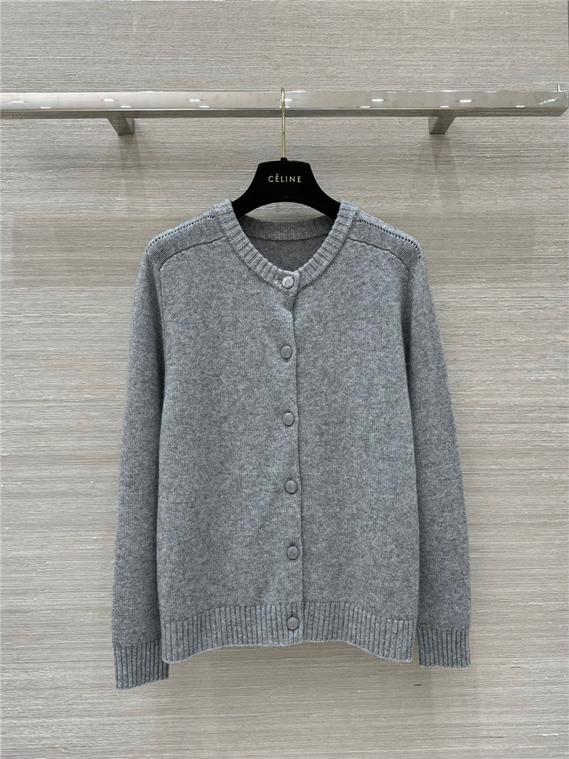 Ce1i*e blue cashmere cardigan