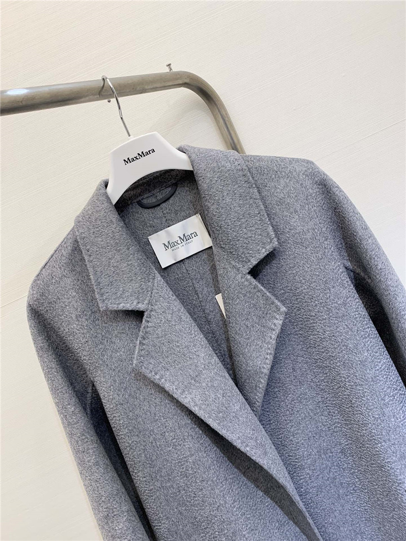 Vanitoo Water Ripple Cashmere Coat