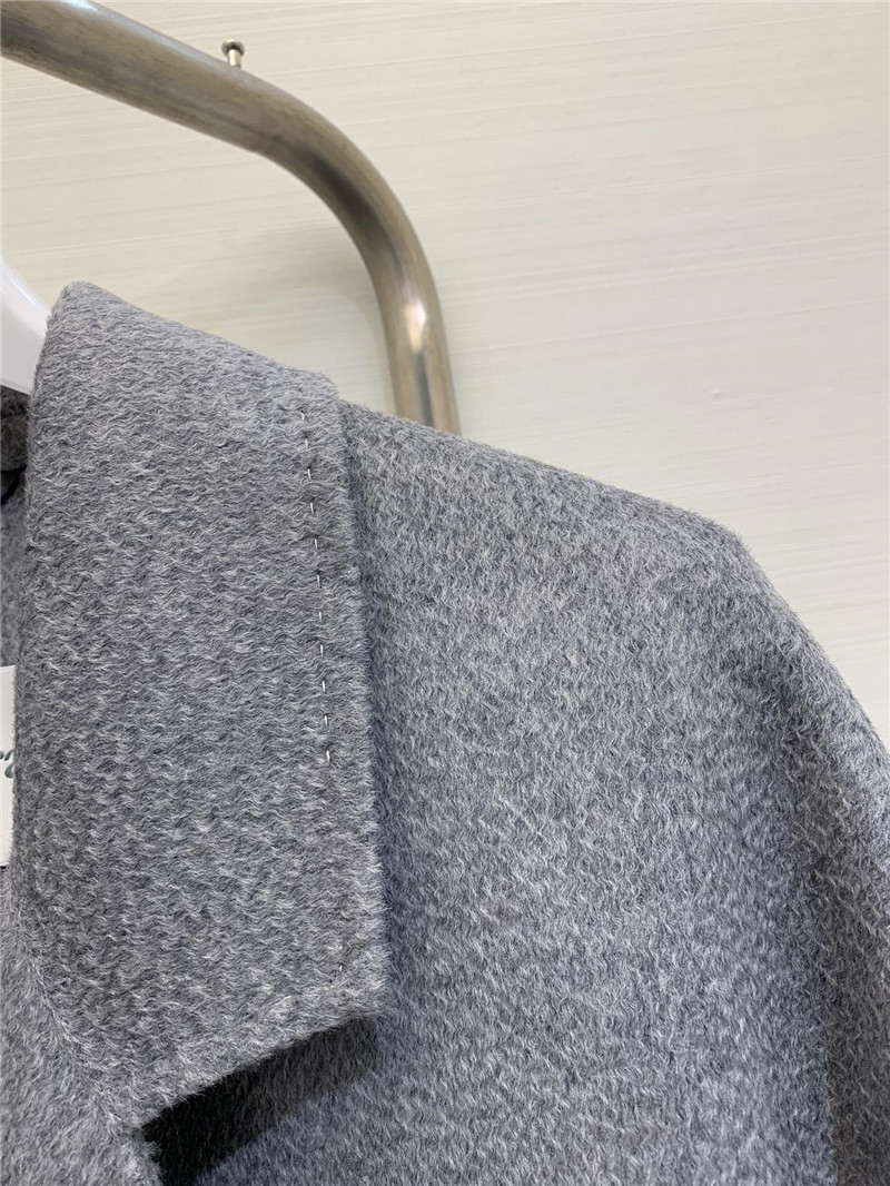 Vanitoo Water Ripple Cashmere Coat