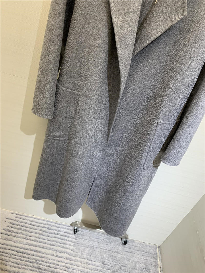 Vanitoo Water Ripple Cashmere Coat
