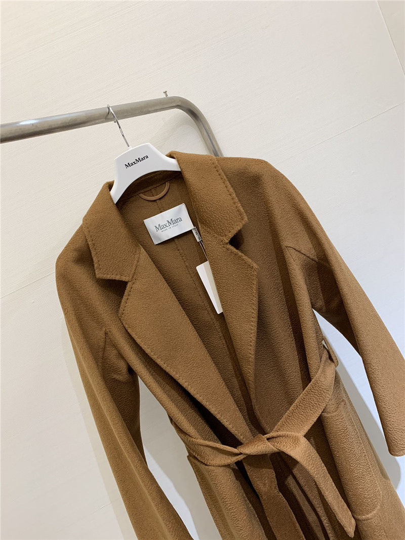 Vanitoo Water Ripple Cashmere Coat
