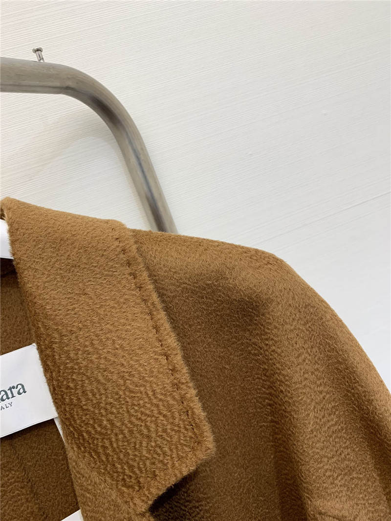 Vanitoo Water Ripple Cashmere Coat