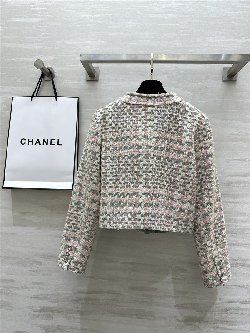Ch**el woven soft tweed coat