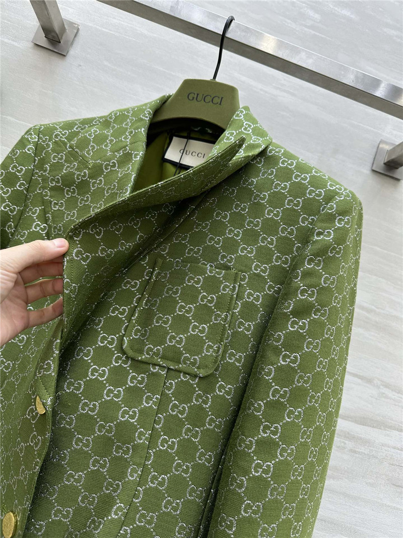 Gvc*1 jacquard suit jacket
