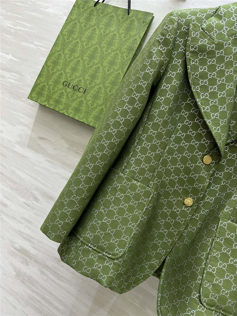 Gvc*1 jacquard suit jacket