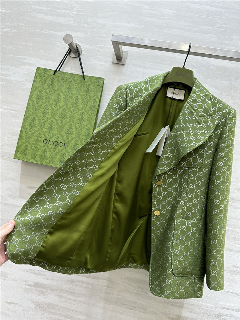 Gvc*1 jacquard suit jacket