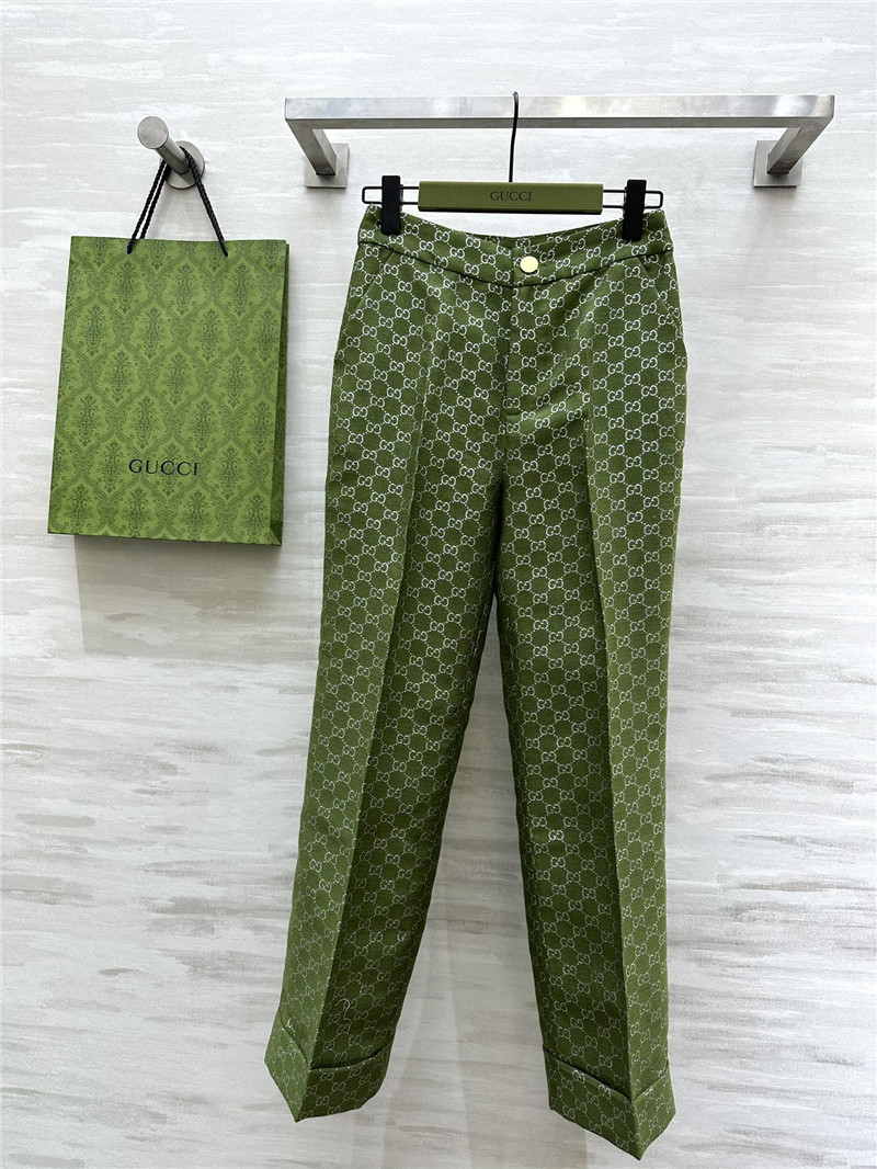 Gvc*1 jacquard trousers