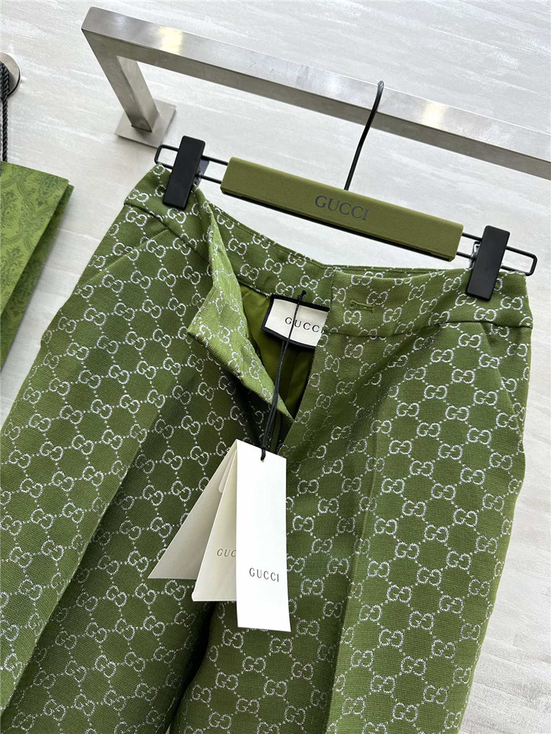 Gvc*1 jacquard trousers