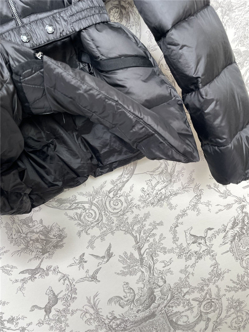 Moncler fur collar down jacket