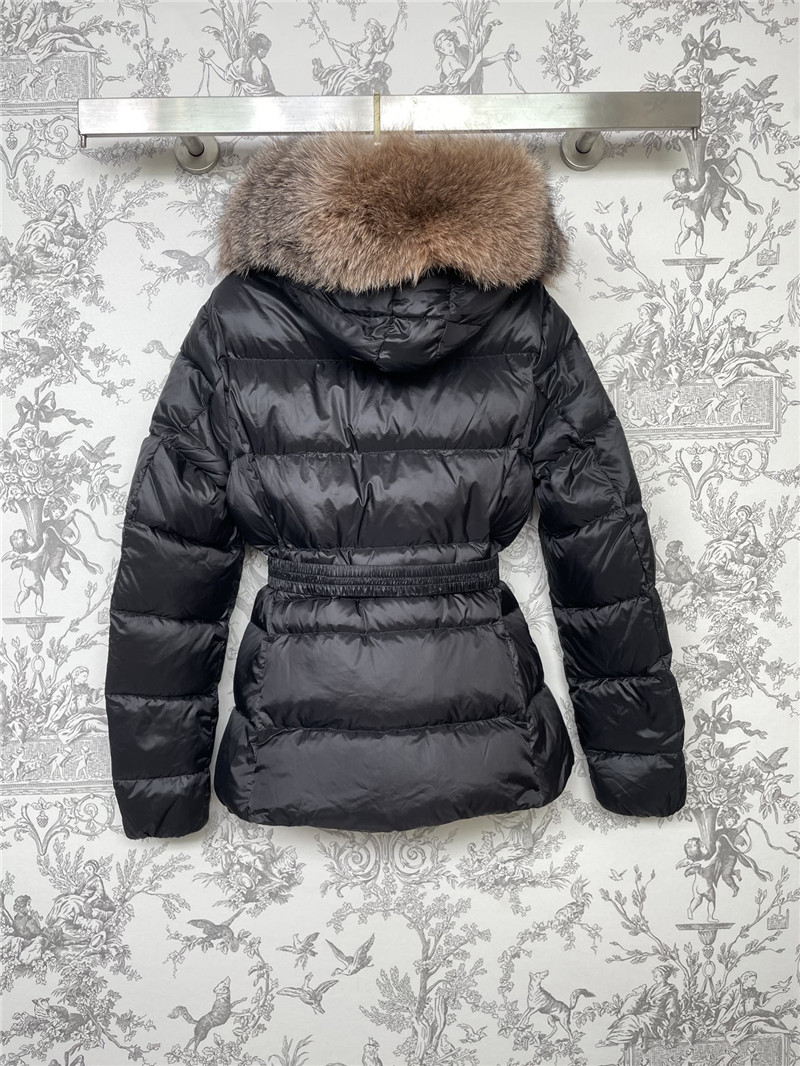 Moncler fur collar down jacket