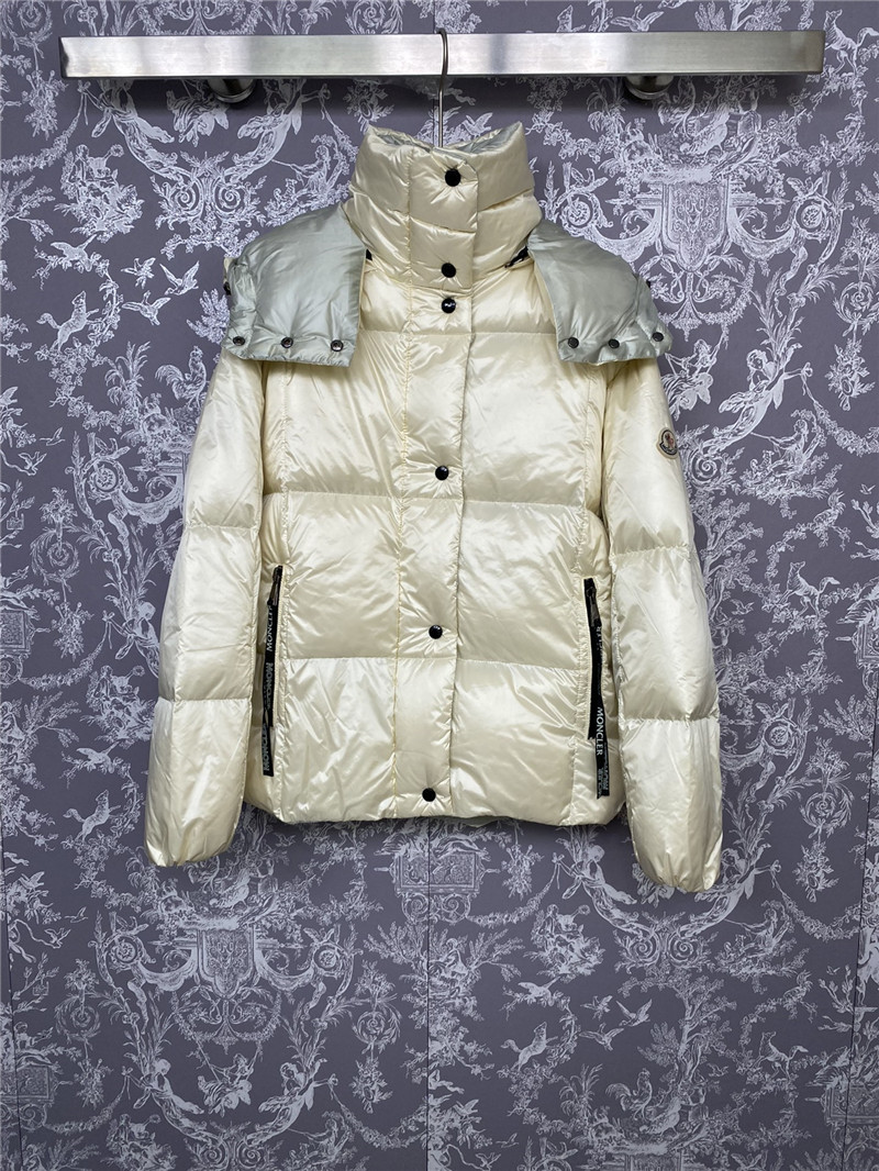 Moncler color block down jacket