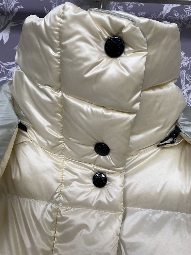 Moncler color block down jacket