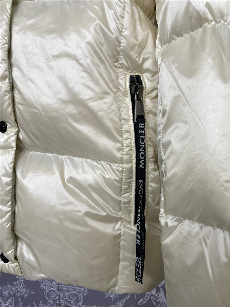 Moncler color block down jacket