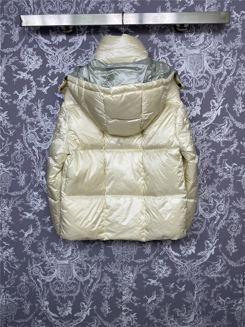 Moncler color block down jacket
