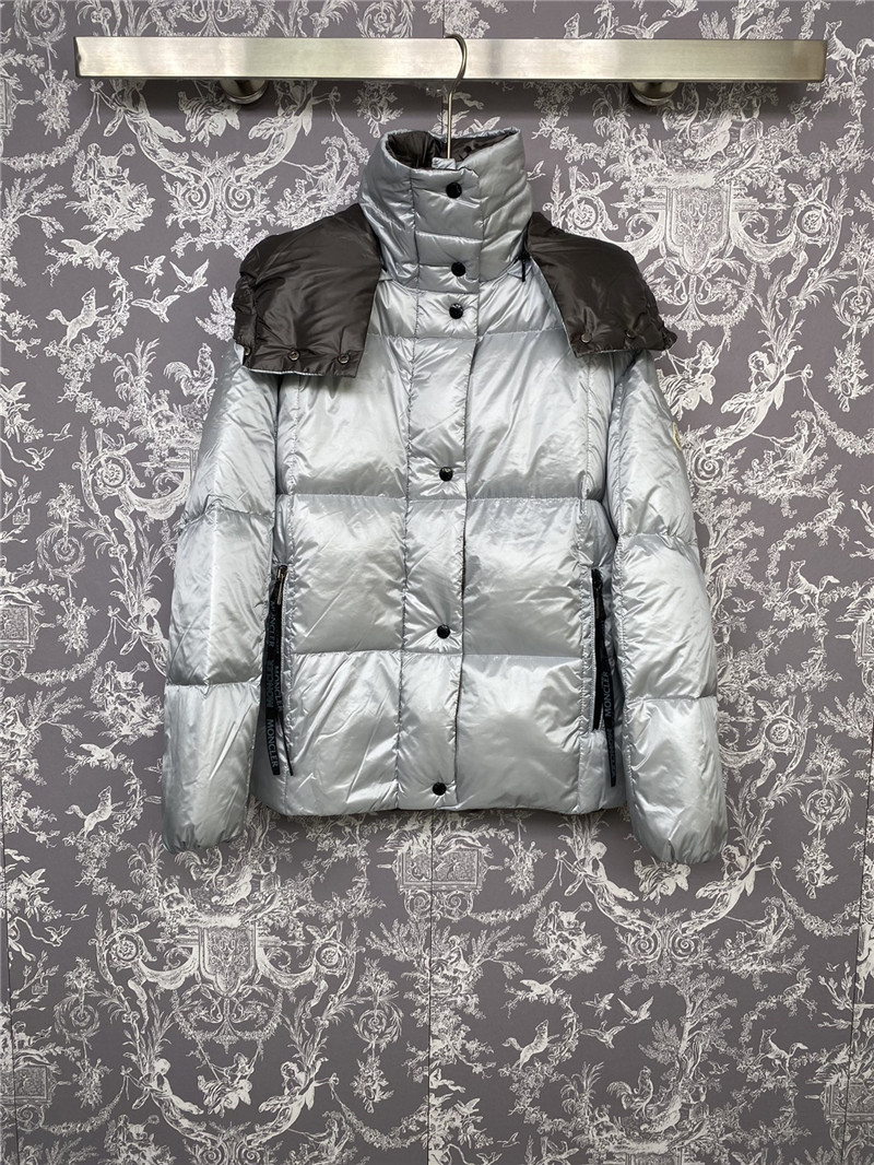 Moncler color block down jacket