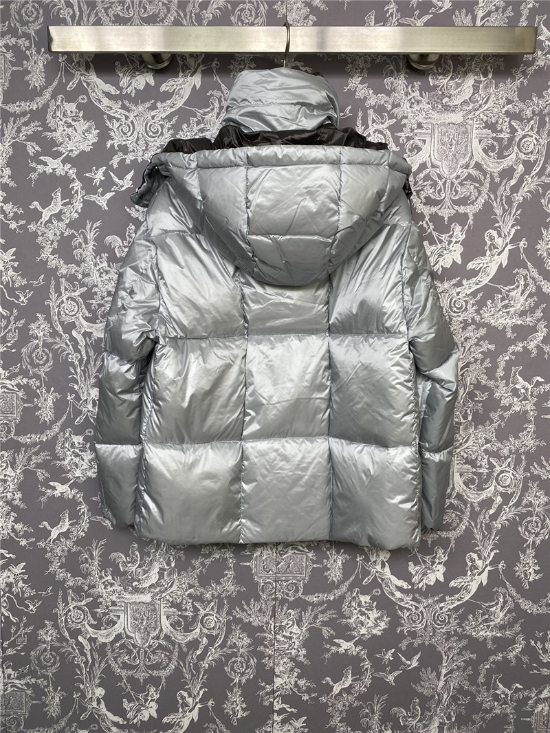 Moncler color block down jacket