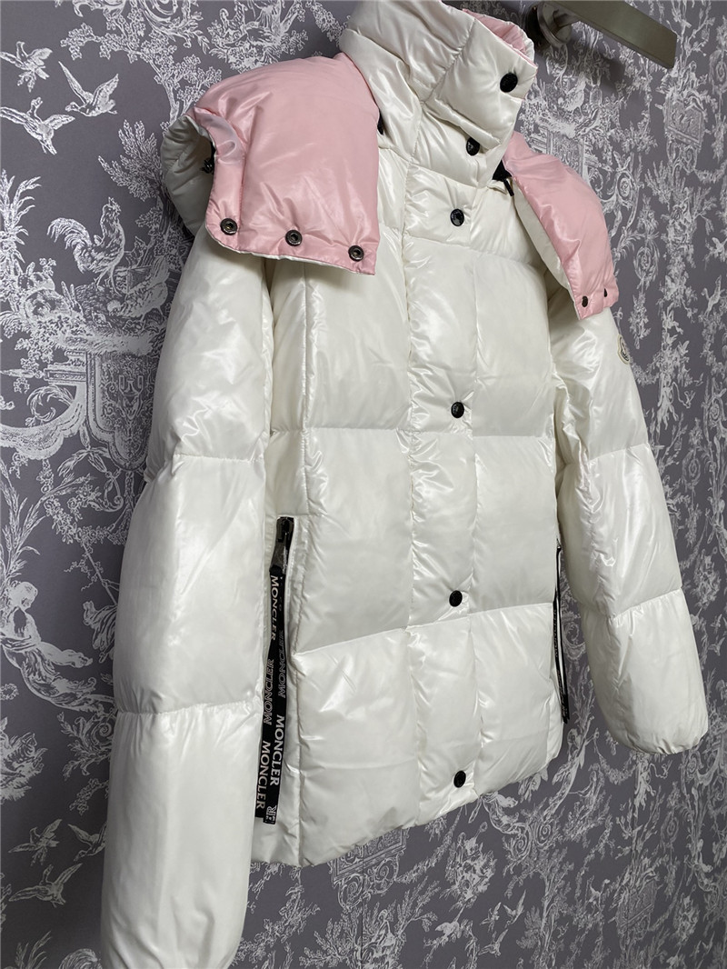 Moncler color block down jacket