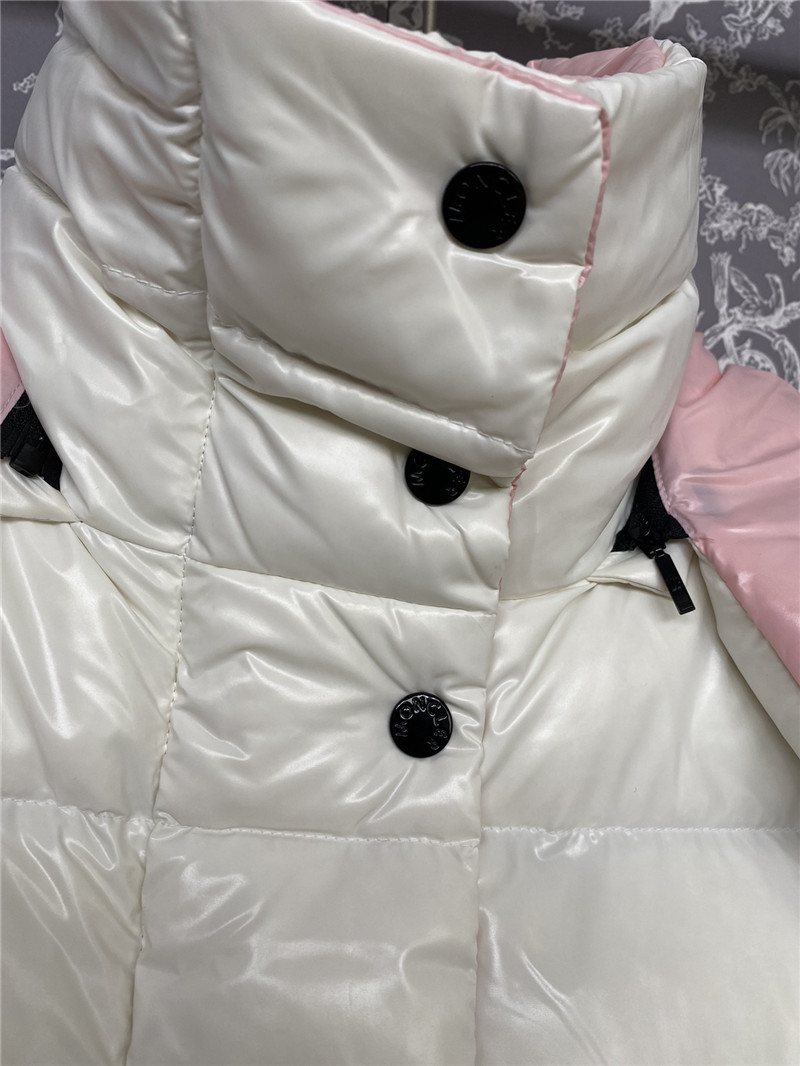 Moncler color block down jacket