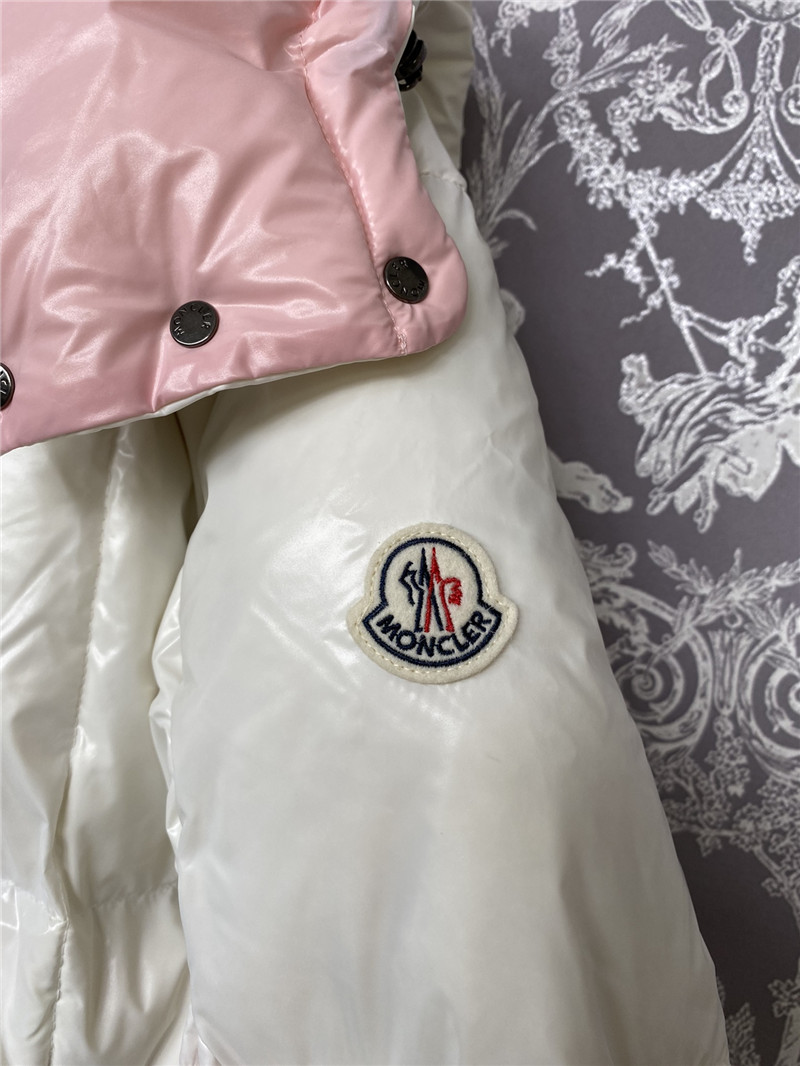 Moncler color block down jacket