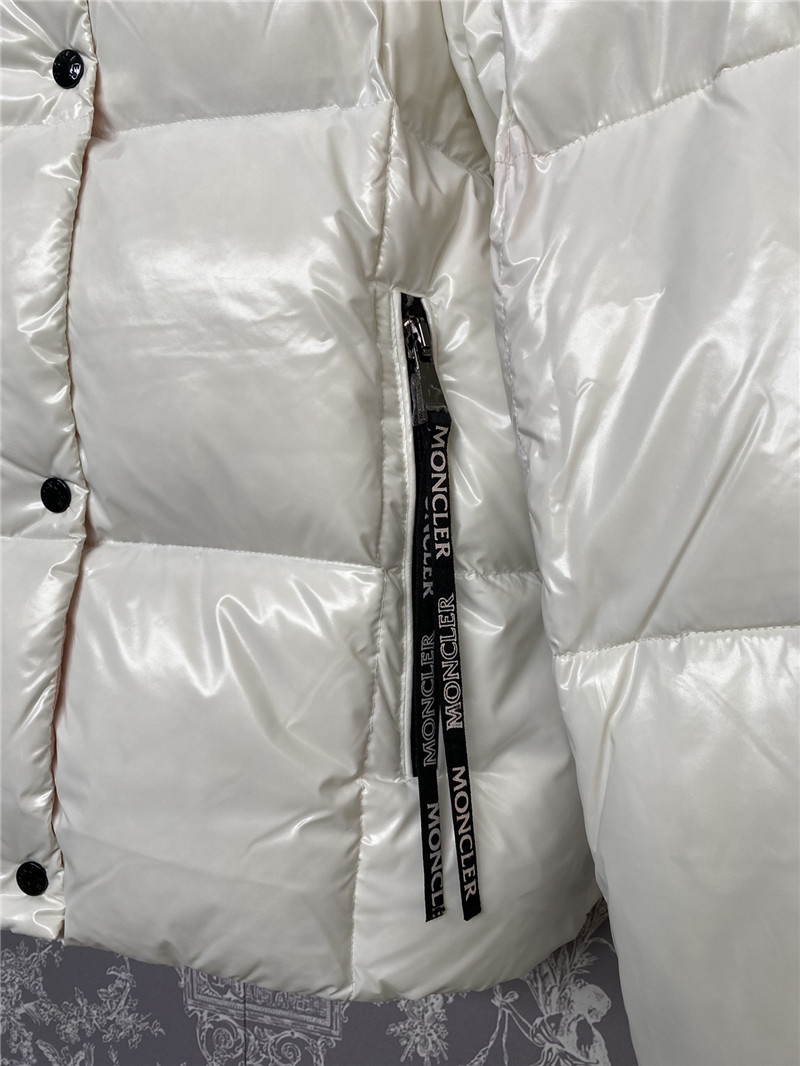 Moncler color block down jacket