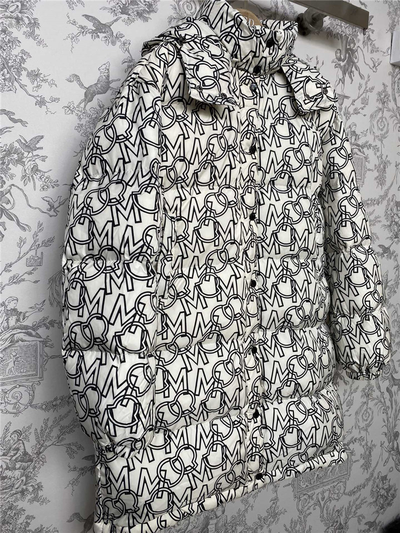 Moncler mid length down jacket