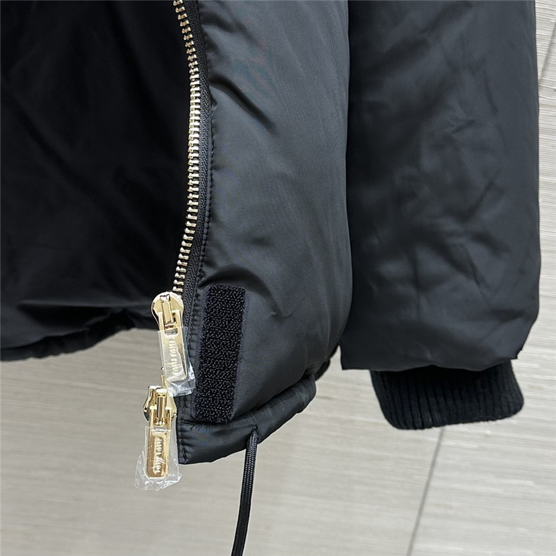 M1um1u hooded down jacket