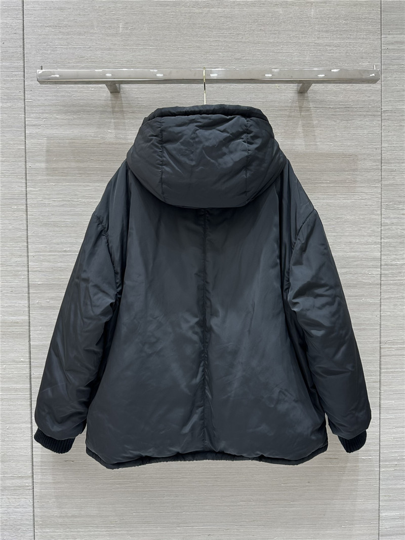 M1um1u hooded down jacket