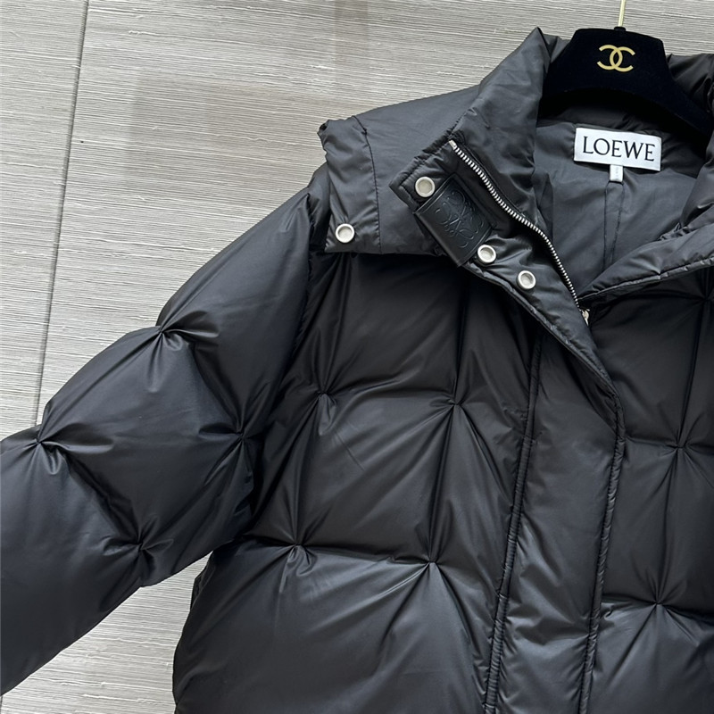 L0ew* quilted short down