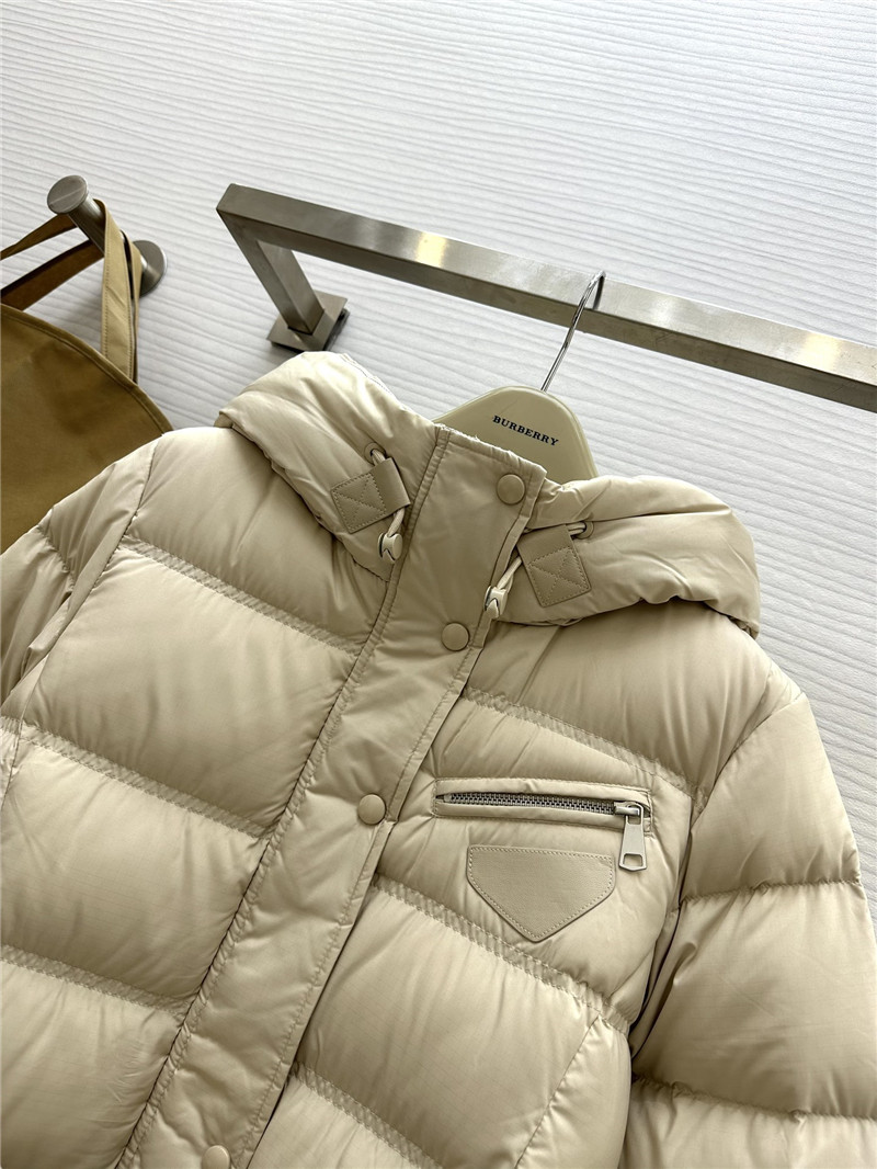 Bv*b*rry hooded long down jacket